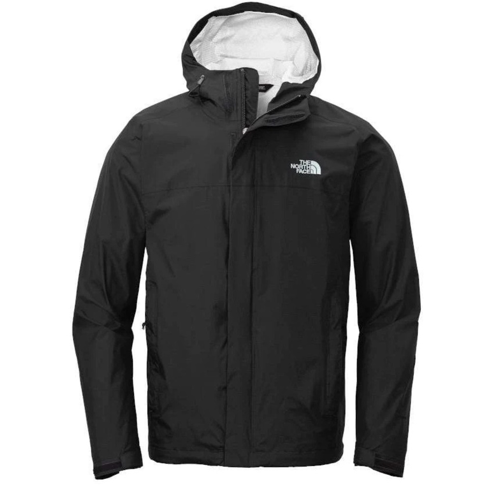 Men’a North Face Rain Jacket, Black, Small!
